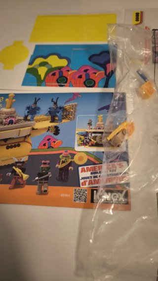 The Beatles Yellow Submarine K'NEX NUEVO