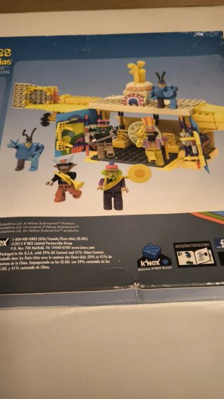 The Beatles Yellow Submarine K'NEX NUEVO