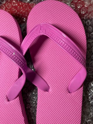 Chanclas rosas talla 39