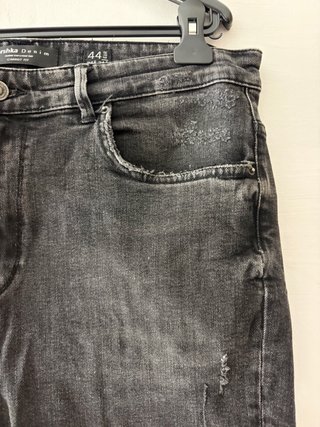 Vaqueros cortos grises Bershka BSK 44