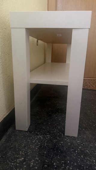Mueble auxiliar blanco madera