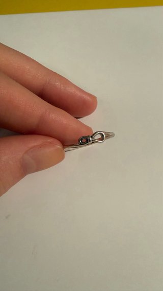 Anillo Pandora Lazo Plata