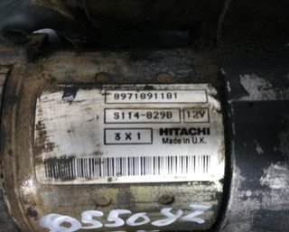 Motor arranque 8971891181 opel astra g 419756