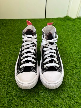Zapatillas Converse Mujer Negras y Rosas