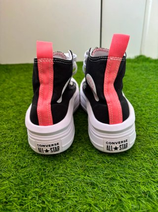 Zapatillas Converse Mujer Negras y Rosas