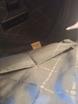 Mochila Michael Kors Negra/Azul Grande 45x32