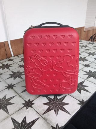 Maleta de viaje Mickey Disney Roja