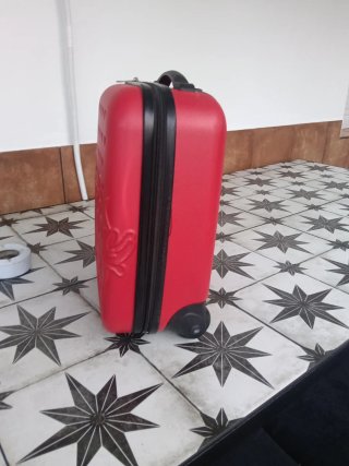 Maleta de viaje Mickey Disney Roja