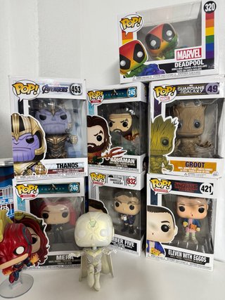 Funko Pop! Vari personaggi Marvel e DC