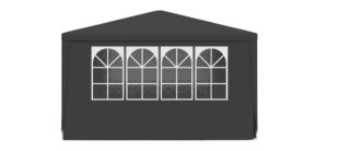 Carpa profesional vidaXL gris 4x4m