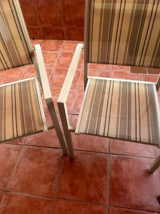4 Sillas de Terraza