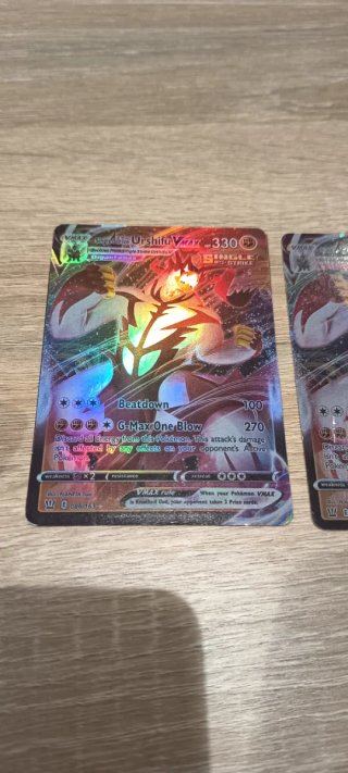 Urshifu VMAX Single Strike Pokémon Card 2 unds