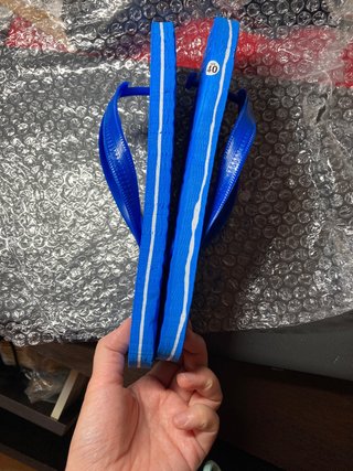 Chanclas azules talla 40