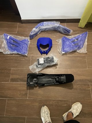 Kit Plásticos Sherco Azul