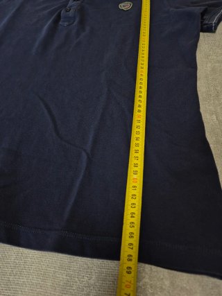 Polo Blauer USA Blu scuro con patch
