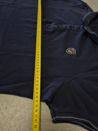 Polo Blauer USA Blu scuro con patch