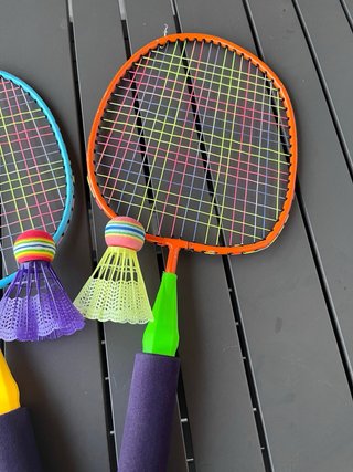 Raquetas de bádminton Juguettos (2 unidades)