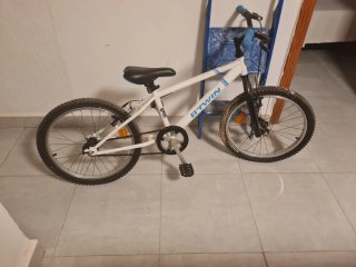 Bicicleta Infantil Btwin Blanca