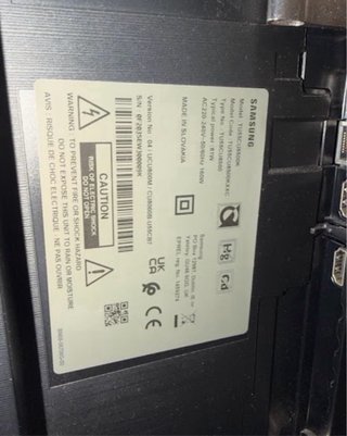 Samsung 55" Crystal UHD CU8500 - Como nueva