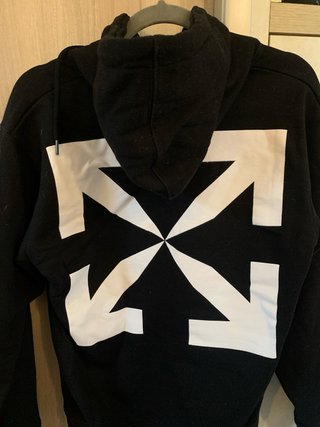Sudadera Off-White Negra