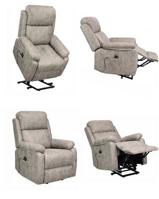 Sillón Eléctrico Relax Beige/Gris