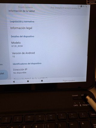 Tablet con Teclado y Ratón