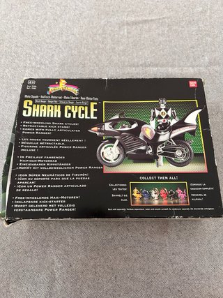 Power Rangers Shark Cycle con Figura