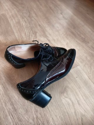 Zapatos Dchicas piel mujer cordones