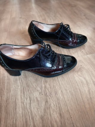 Zapatos Dchicas piel mujer cordones