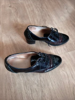 Zapatos Dchicas piel mujer cordones