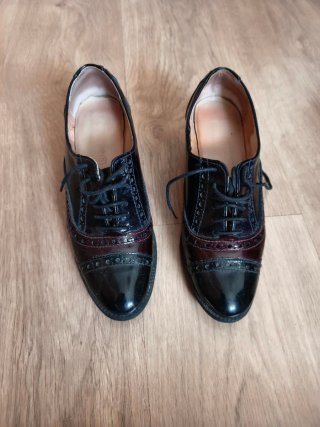 Zapatos Dchicas piel mujer cordones