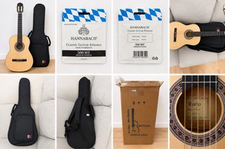 Guitarra Clásica Rocío R10N 4/4 + Funda