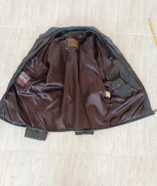 Chaquetón cuero auténtico Redskins XL Medidas indi