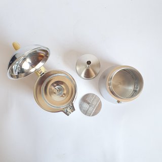 Caffettiera Moka Guzzini Lola vintage anni '90
