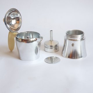 Caffettiera Moka Guzzini Lola vintage anni '90
