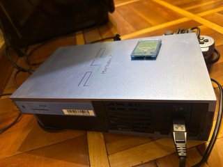 PlayStation 2 FAT Aqua Blue SCPH-50004 PAL