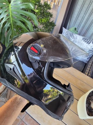 Casco integral negro SW