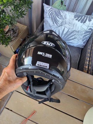Casco integral negro SW