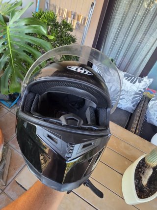 Casco integral negro SW