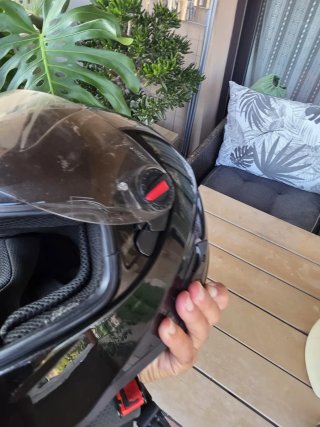 Casco integral negro SW