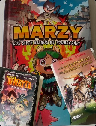 Lote 3 Libros Infantil Geronimo Wigetta