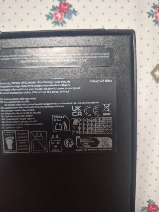 Caja Samsung Galaxy S24 Ultra