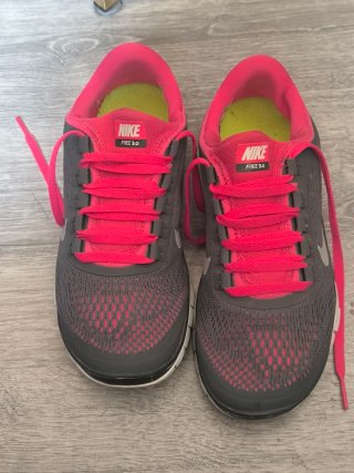 Zapatillas Nike Free 3.0 Gris y Rosa