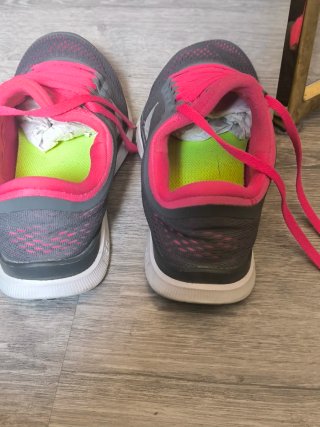 Zapatillas Nike Free 3.0 Gris y Rosa