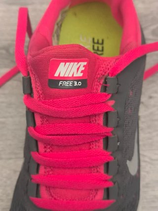 Zapatillas Nike Free 3.0 Gris y Rosa