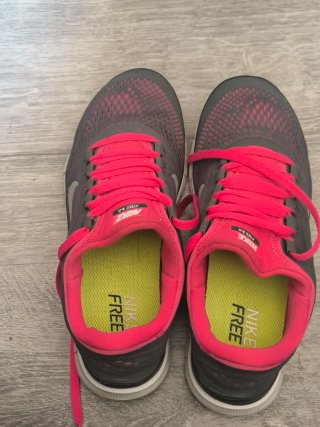 Zapatillas Nike Free 3.0 Gris y Rosa