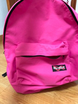Mochila rosa grande Black Fit8