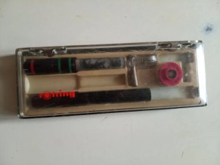 Conjunto Compás ESSEL Fullset  Y de rotring vintag