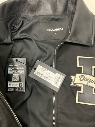Chaqueta Bomber DSquared2 Negra