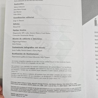 Solucionario Física 2 Bachillerato Anaya